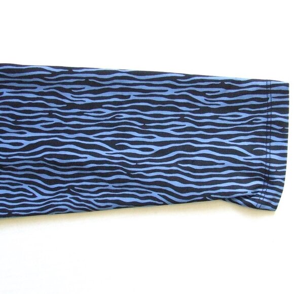 J McLaughlin dress Jaclyn black blue bow tie detail fairy feminine ruffle new - Picture 15 of 16